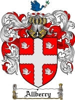 Allberry coat of arms family crest download
