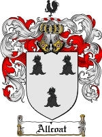 Allcoat coat of arms family crest download