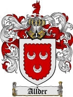 Allder coat of arms family crest download