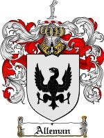 Alleman coat of arms family crest download