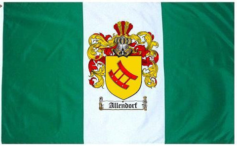 Allendorf family crest coat of arms flag