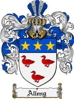 Alleng coat of arms family crest download