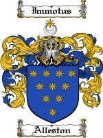 Alleston coat of arms family crest download