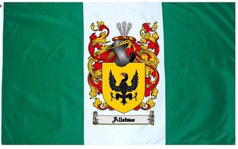 Alletsee family crest coat of arms flag