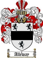 Alleway coat of arms family crest download