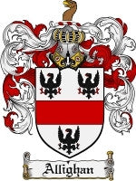 Allighan coat of arms family crest download
