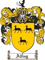 Alling coat of arms family crest download