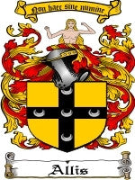 Allis coat of arms family crest download