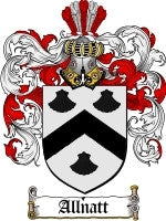 Allnatt coat of arms family crest download