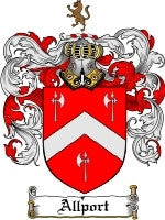 Allport coat of arms family crest download