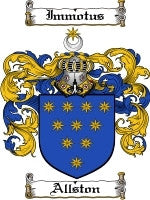 Allston coat of arms family crest download