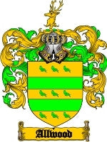 Allwood coat of arms family crest download