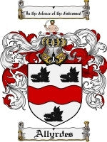 Allyrdes coat of arms family crest download