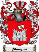 Almaguer coat of arms family crest download