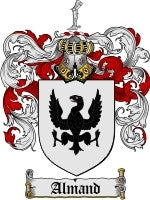 Almand coat of arms family crest download