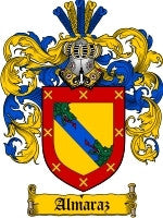 Almaraz coat of arms family crest download