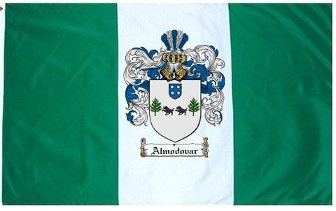 Almodovar family crest coat of arms flag