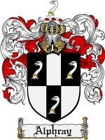 Alphray coat of arms family crest download