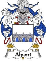 Alpont coat of arms family crest download