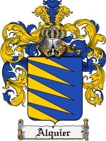Alquier coat of arms family crest download