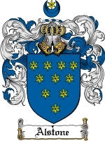 Alstone coat of arms family crest download
