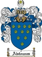Alstounes coat of arms family crest download