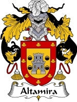 Altamira coat of arms family crest download