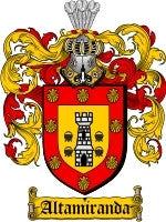 Altamiranda coat of arms family crest download