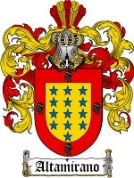 Altamirano coat of arms family crest download