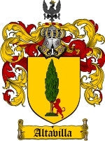 Altavilla coat of arms family crest download