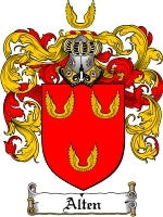 Alten coat of arms family crest download