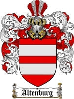 Altenburg coat of arms family crest download