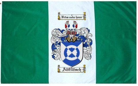 Altfillisch family crest coat of arms flag