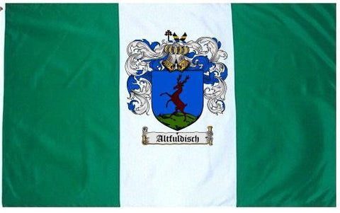 Altfuldisch family crest coat of arms flag