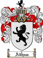 Altham coat of arms family crest download