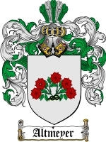 Altmeyer coat of arms family crest download