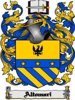 Altomari coat of arms family crest download