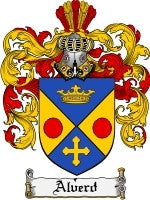 Alverd coat of arms family crest download
