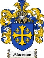 Alverston coat of arms family crest download
