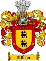 Alvizu coat of arms family crest download