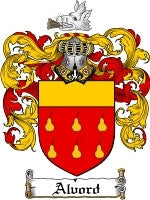 Alvord coat of arms family crest download