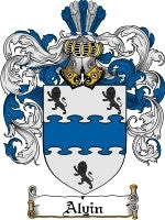 Alyin coat of arms family crest download