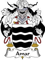 Amar coat of arms family crest download