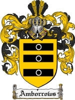 Amborrows coat of arms family crest download