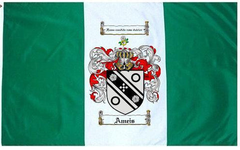 Ameis family crest coat of arms flag