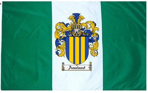 Ameland family crest coat of arms flag