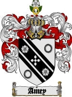 Amey coat of arms family crest download