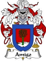 Amigo coat of arms family crest download