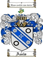 Amis coat of arms family crest download