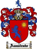 Ammirato coat of arms family crest download